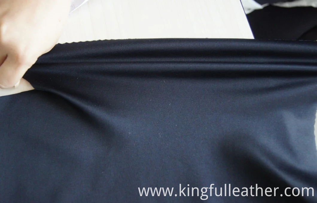 High Quality PU Elastic Nubuck Leather